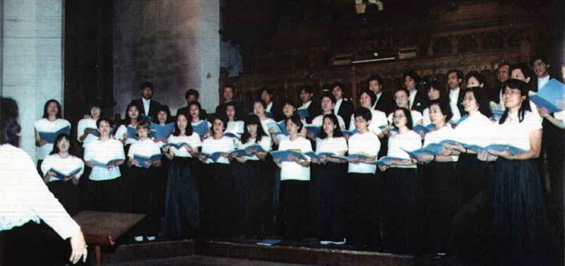 1988.8.16 ドイツ公演 （ライプツィヒ 聖トーマス教会）