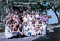 昭和40年8月5-8日（1965）　第3回野尻湖合宿（中列左から5人目）