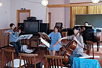 平成25年（2013）8月9日　カンタータ76番第8曲シンフォニアの練習