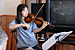岩戸有紀子さんのヴァイオリン